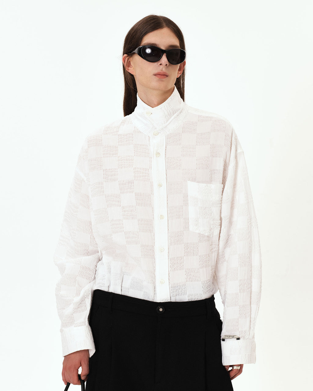 Ader Error - Reav shirt (White) product image 2 | TRAB K-Fashion Australia