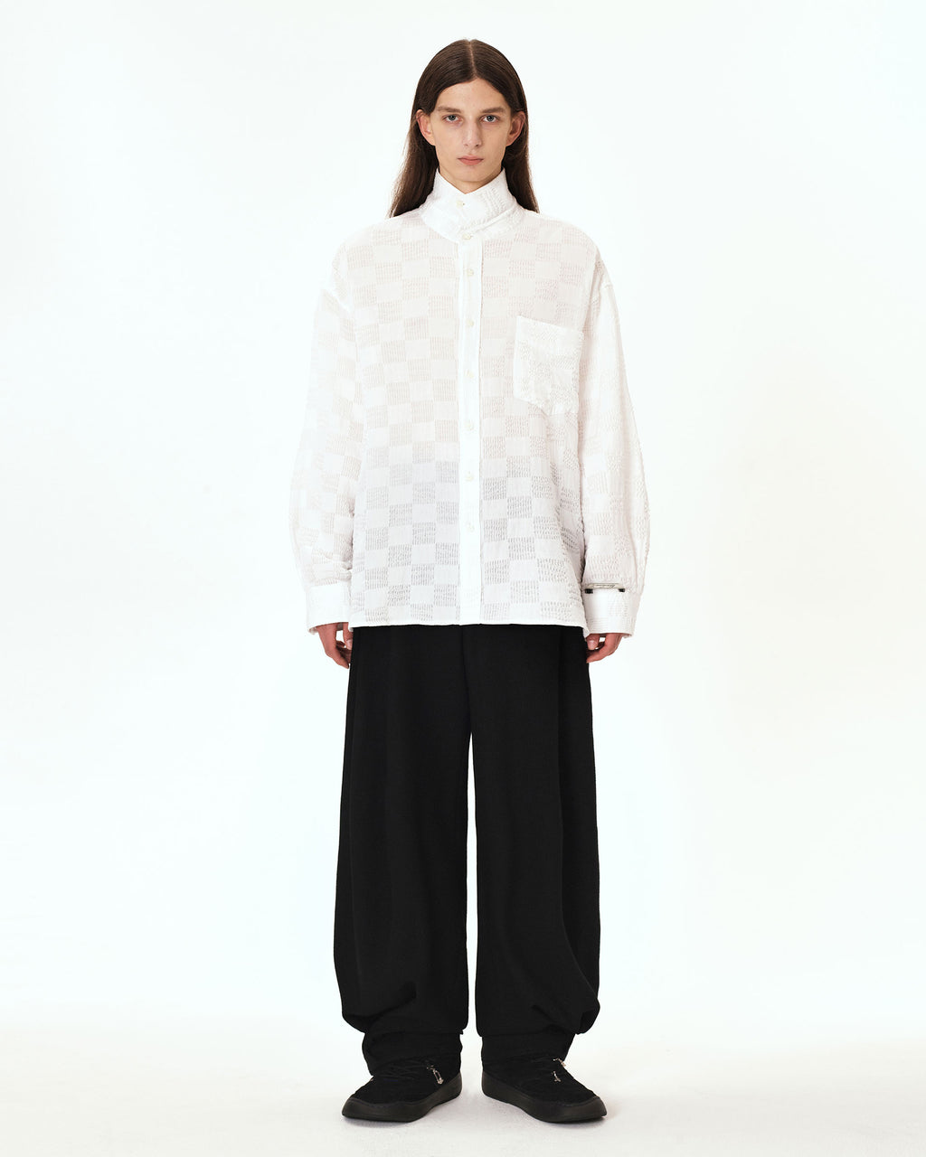 Ader Error - Reav shirt (White) product image 3 | TRAB K-Fashion Australia