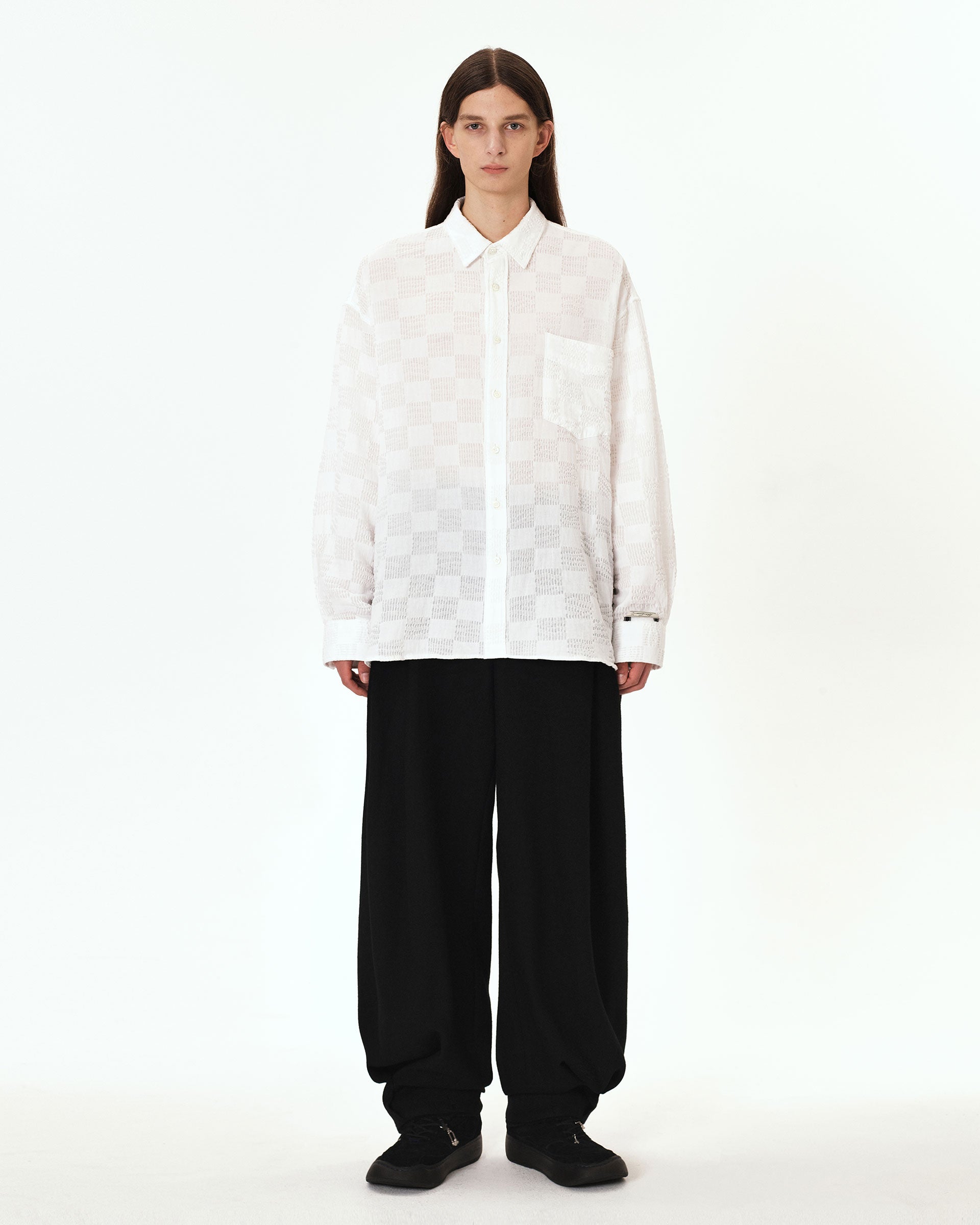 Ader Error - Reav shirt (White) product image 4 | TRAB K-Fashion Australia