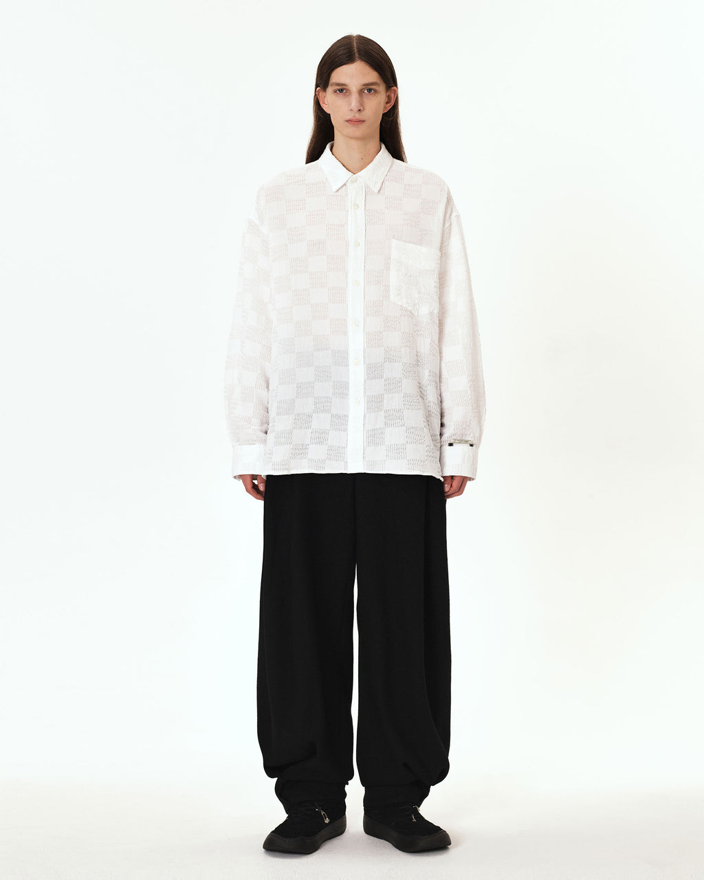 Ader Error - Reav shirt (White) product image 4 | TRAB K-Fashion Australia