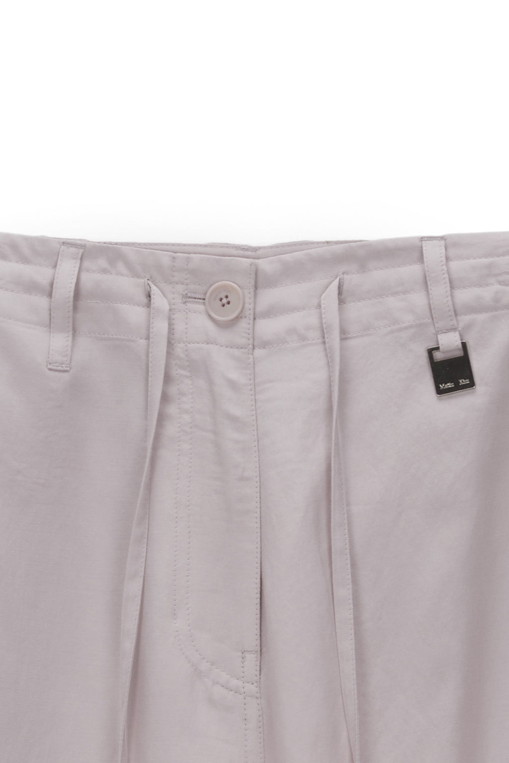 Matin Kim - String Point Big Pocket Cargo Pants (Light Pink) product image 3 | TRAB K-Fashion Australia