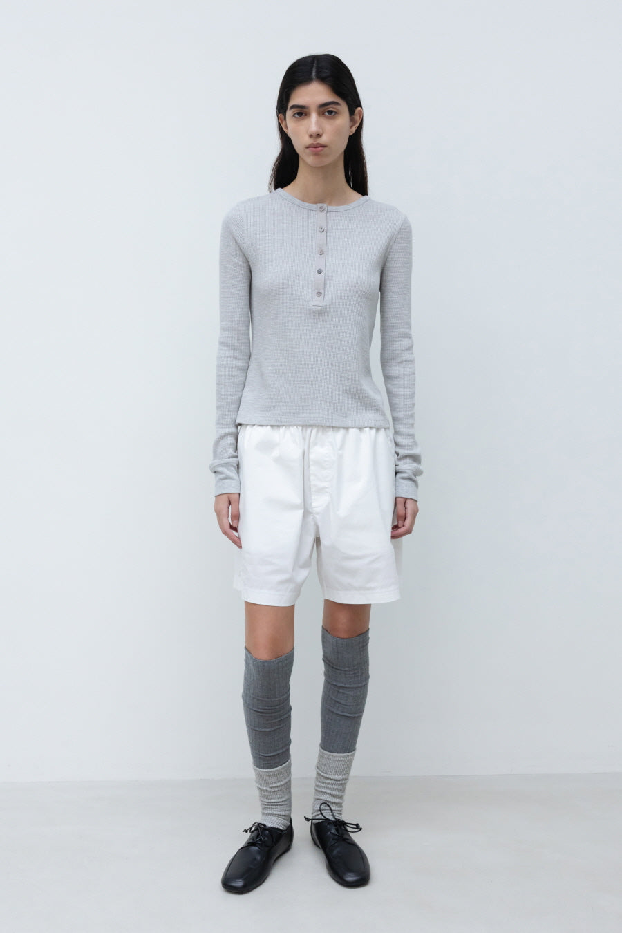 Insilence - Hand & Leg Warmer (Melange Grey) product image 1 | TRAB K-Fashion Australia