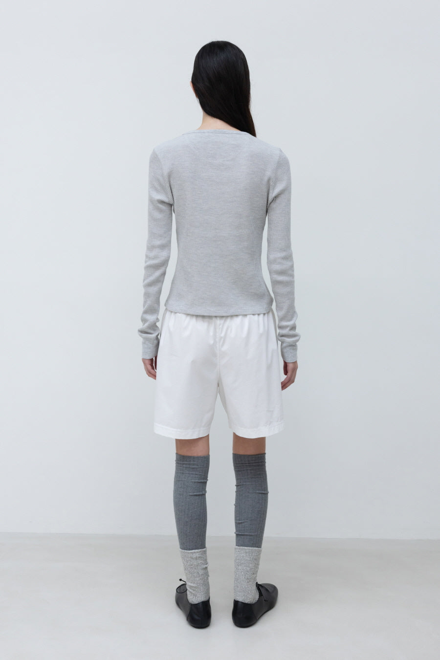 Insilence - Hand & Leg Warmer (Melange Grey) product image 4 | TRAB K-Fashion Australia