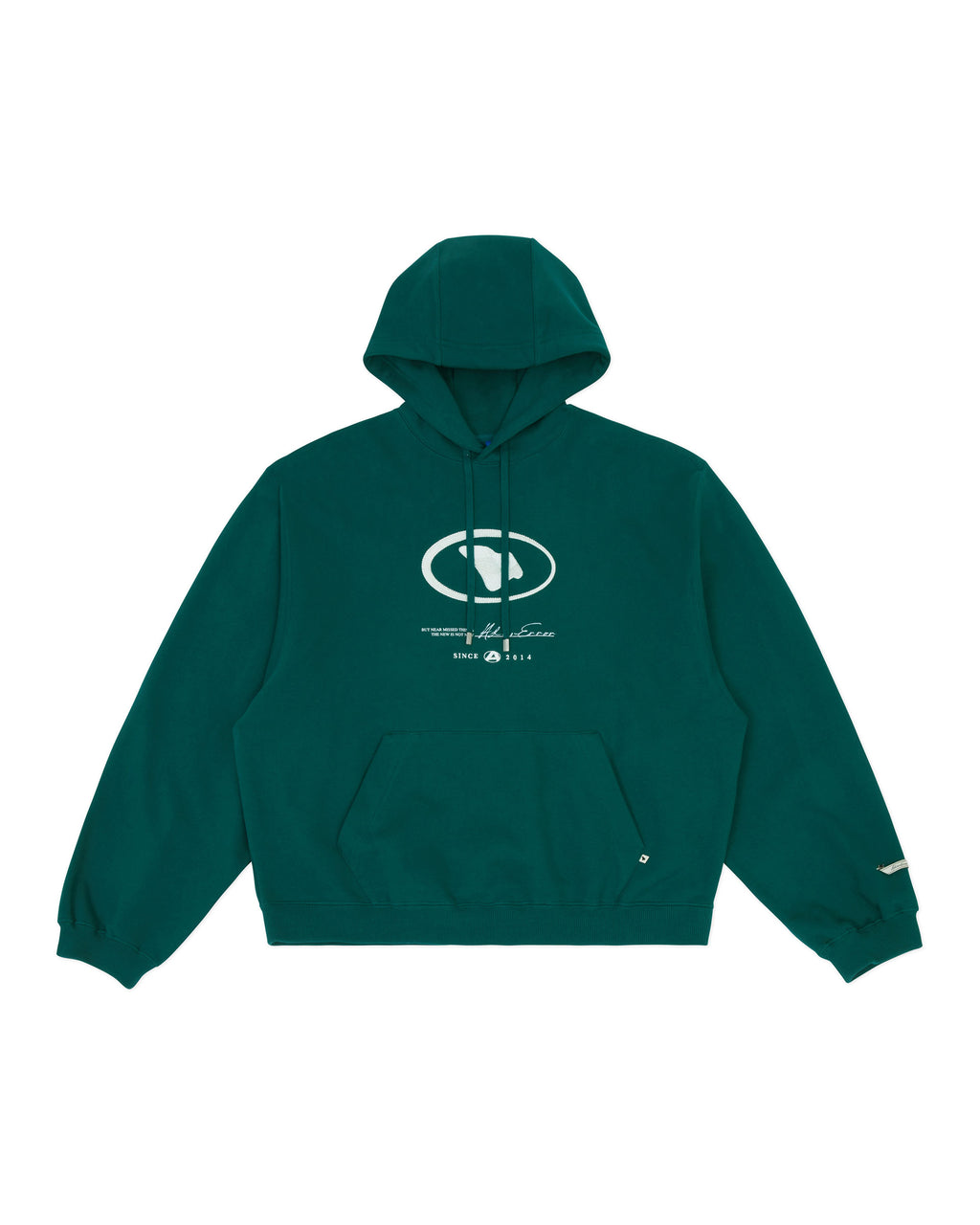Ader Error - Etik logo hoodie (Green) product image 13 | TRAB K-Fashion Australia