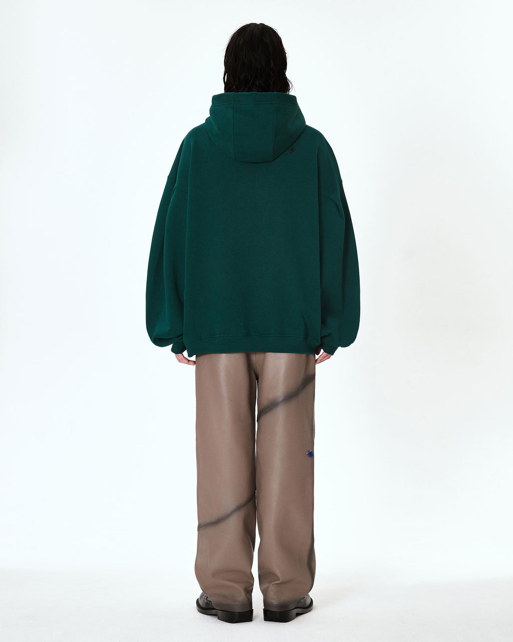 Ader Error - Etik logo hoodie (Green) product image 5 | TRAB K-Fashion Australia