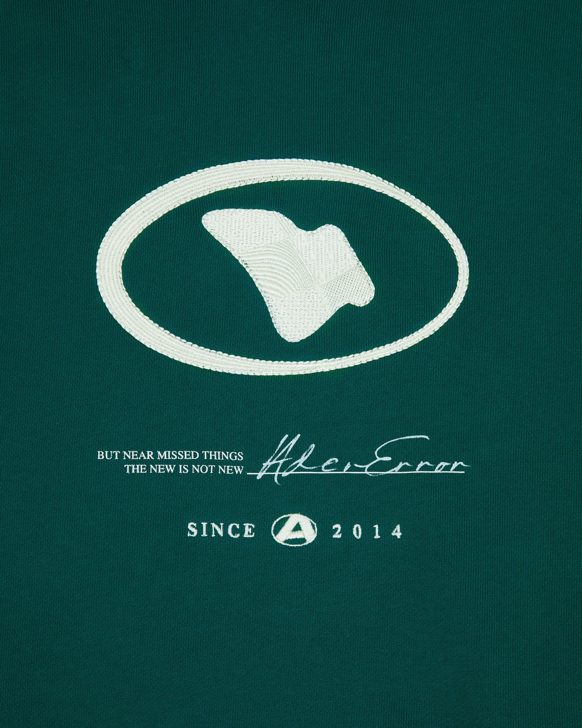 Ader Error - Etik logo hoodie (Green) product image 7 | TRAB K-Fashion Australia