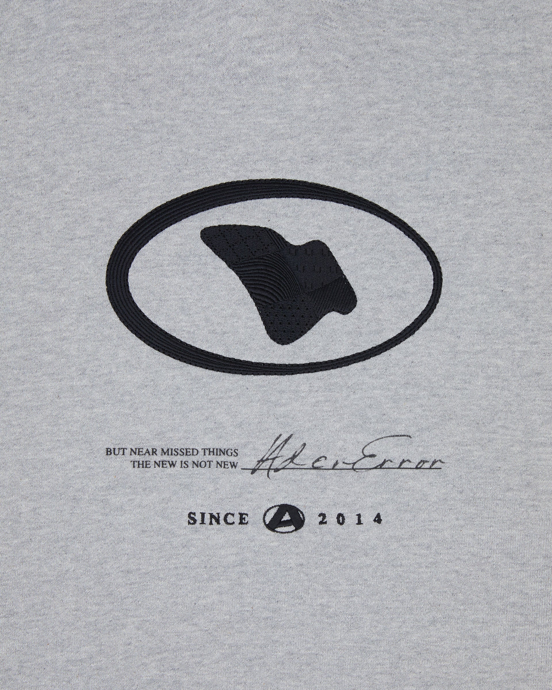 Ader Error - Etik logo hoodie (Grey) product image 7 | TRAB K-Fashion Australia