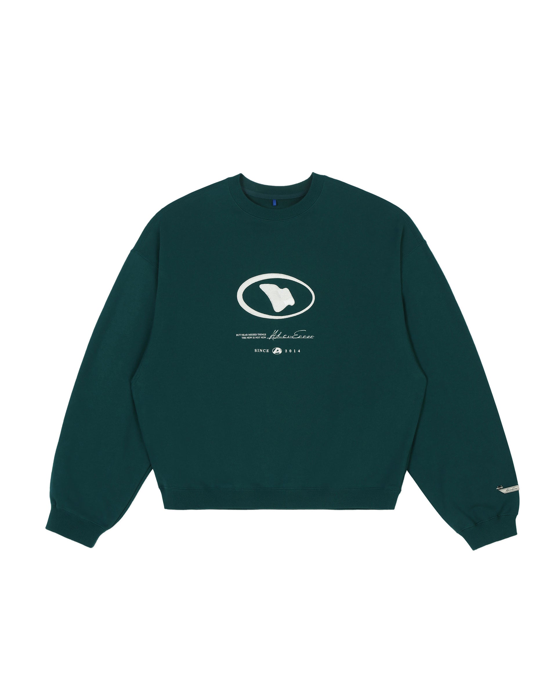 Ader Error - Etik logo sweatshirt (Green) product image 11 | TRAB K-Fashion Australia