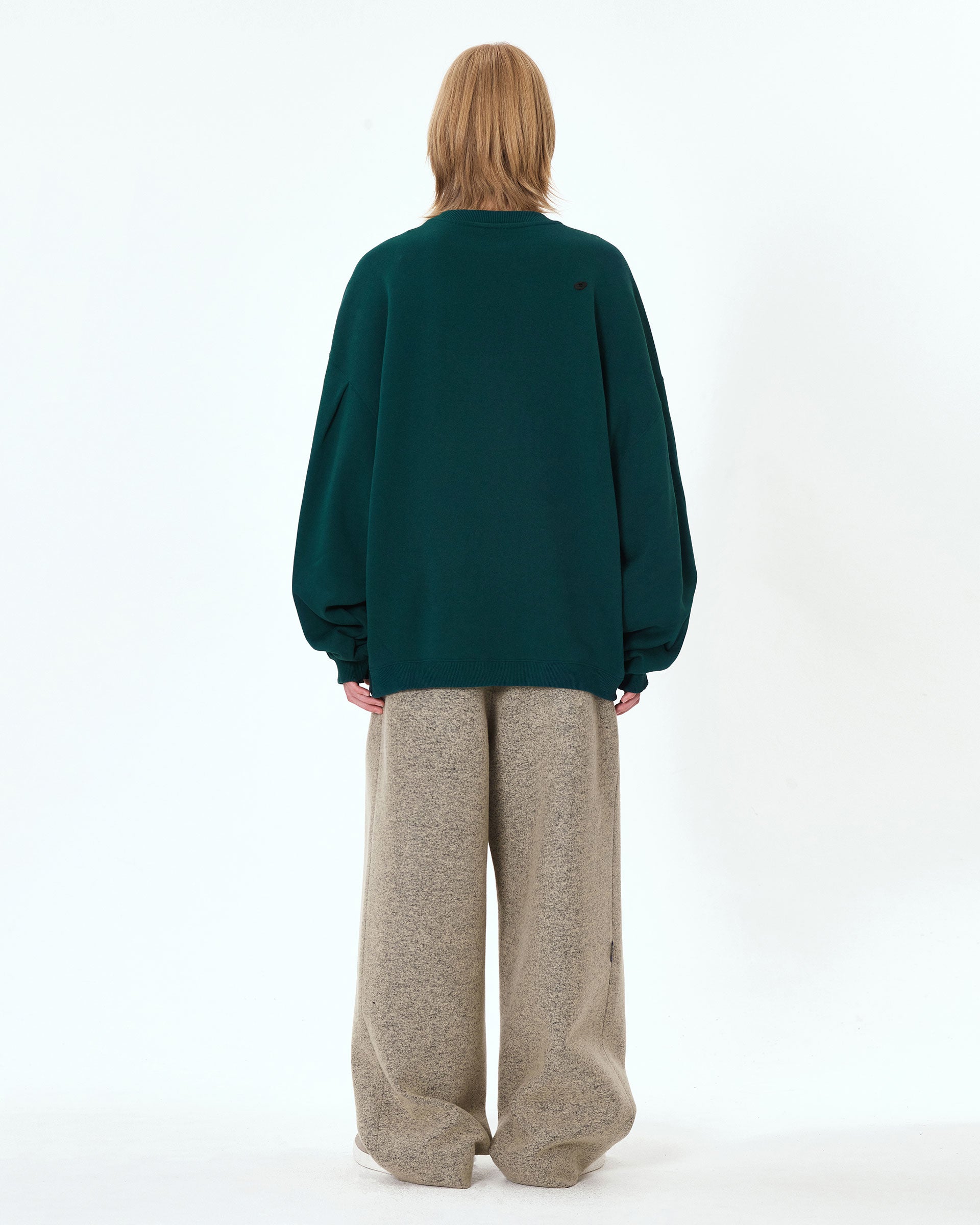 Ader Error - Etik logo sweatshirt (Green) product image 5 | TRAB K-Fashion Australia