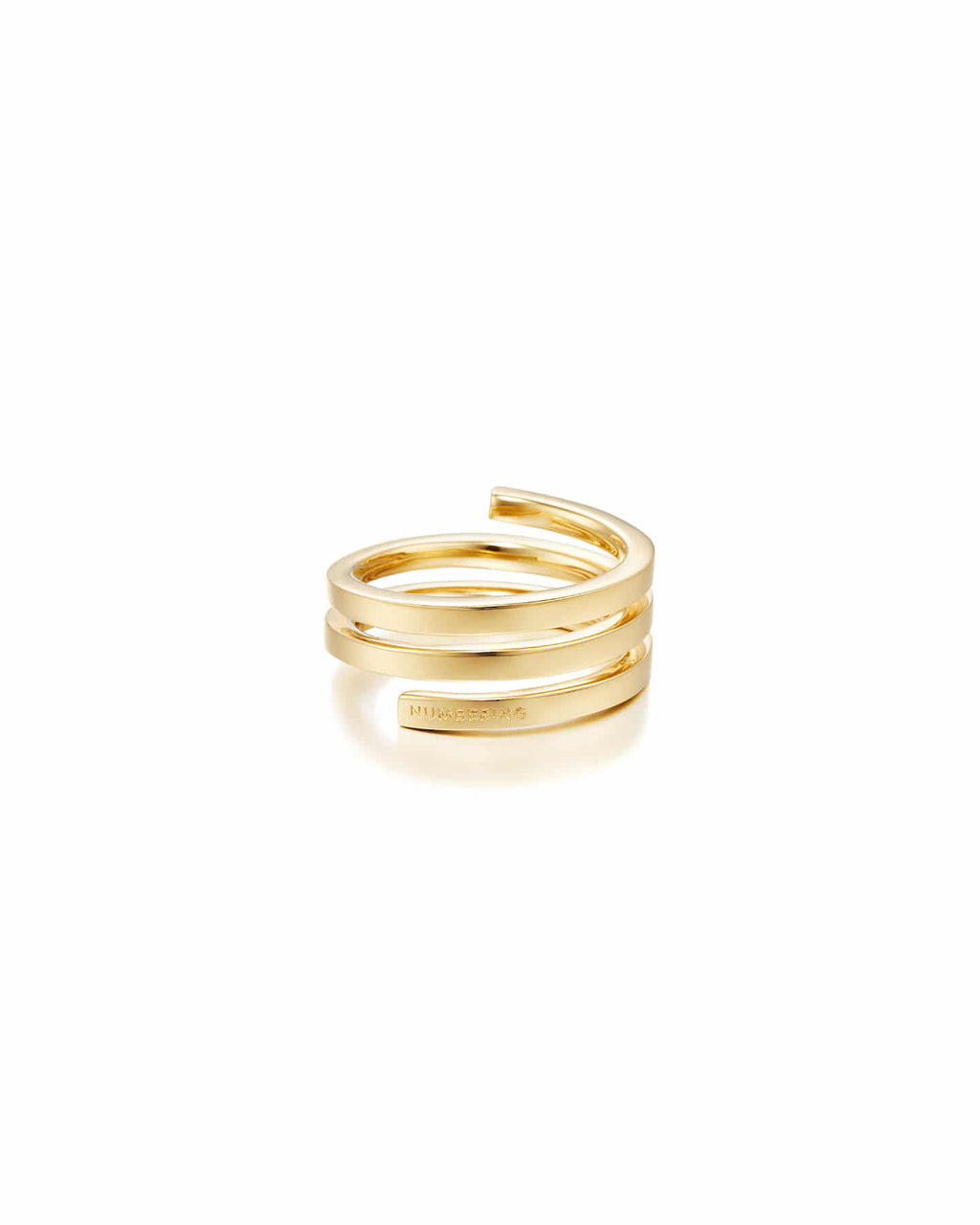 Numbering - Square Coil Ring (2.5 turns) #4601 product image 8 | TRAB K-Fashion Australia