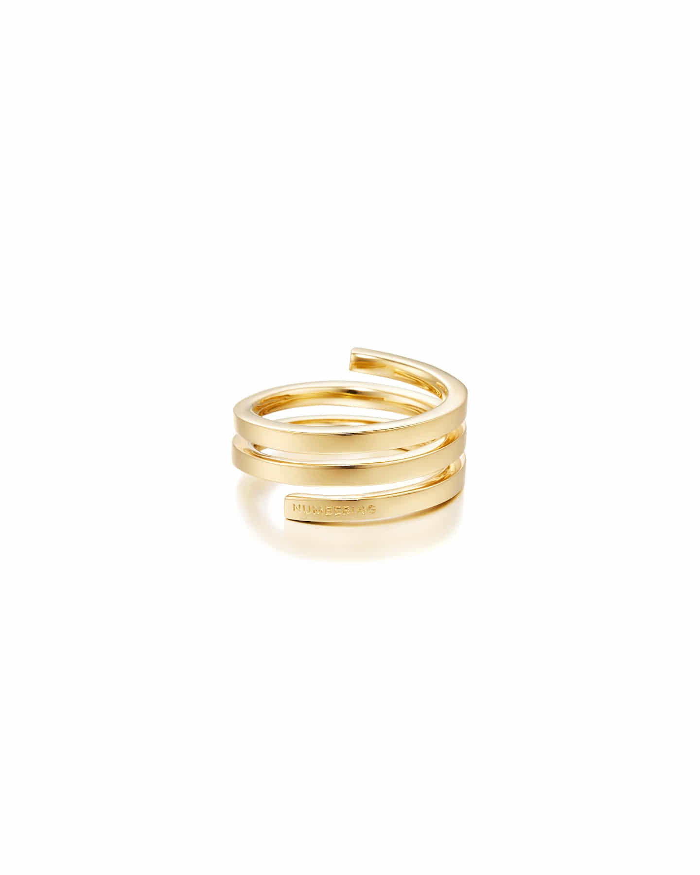 Numbering - Square Coil Ring (2.5 turns) #4601 product image 8 | TRAB K-Fashion Australia