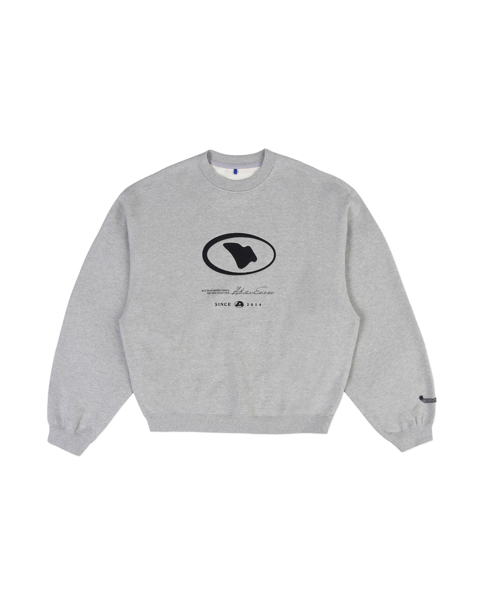Ader Error - Etik logo sweatshirt (Grey) product image 12 | TRAB K-Fashion Australia