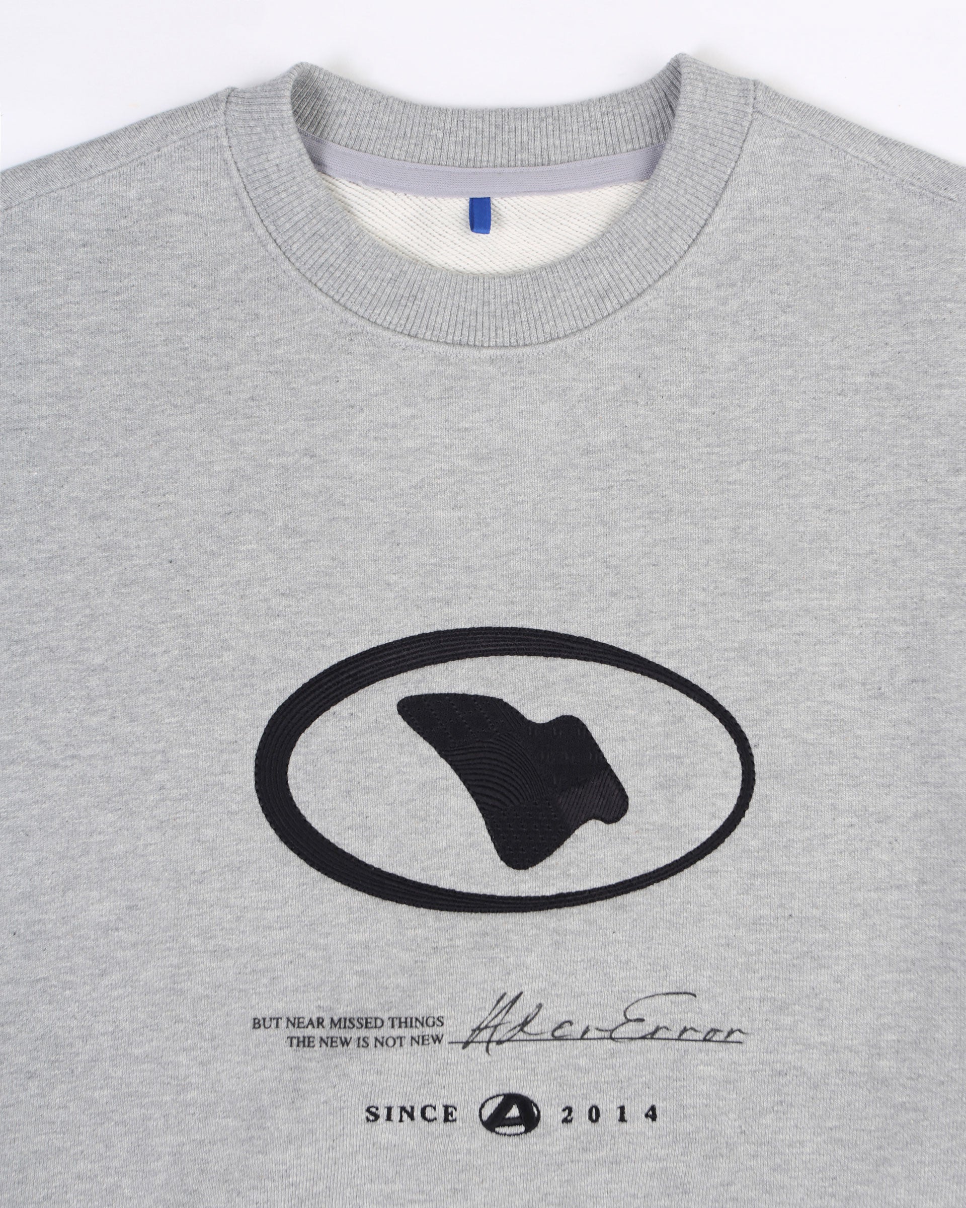 Ader Error - Etik logo sweatshirt (Grey) product image 6 | TRAB K-Fashion Australia