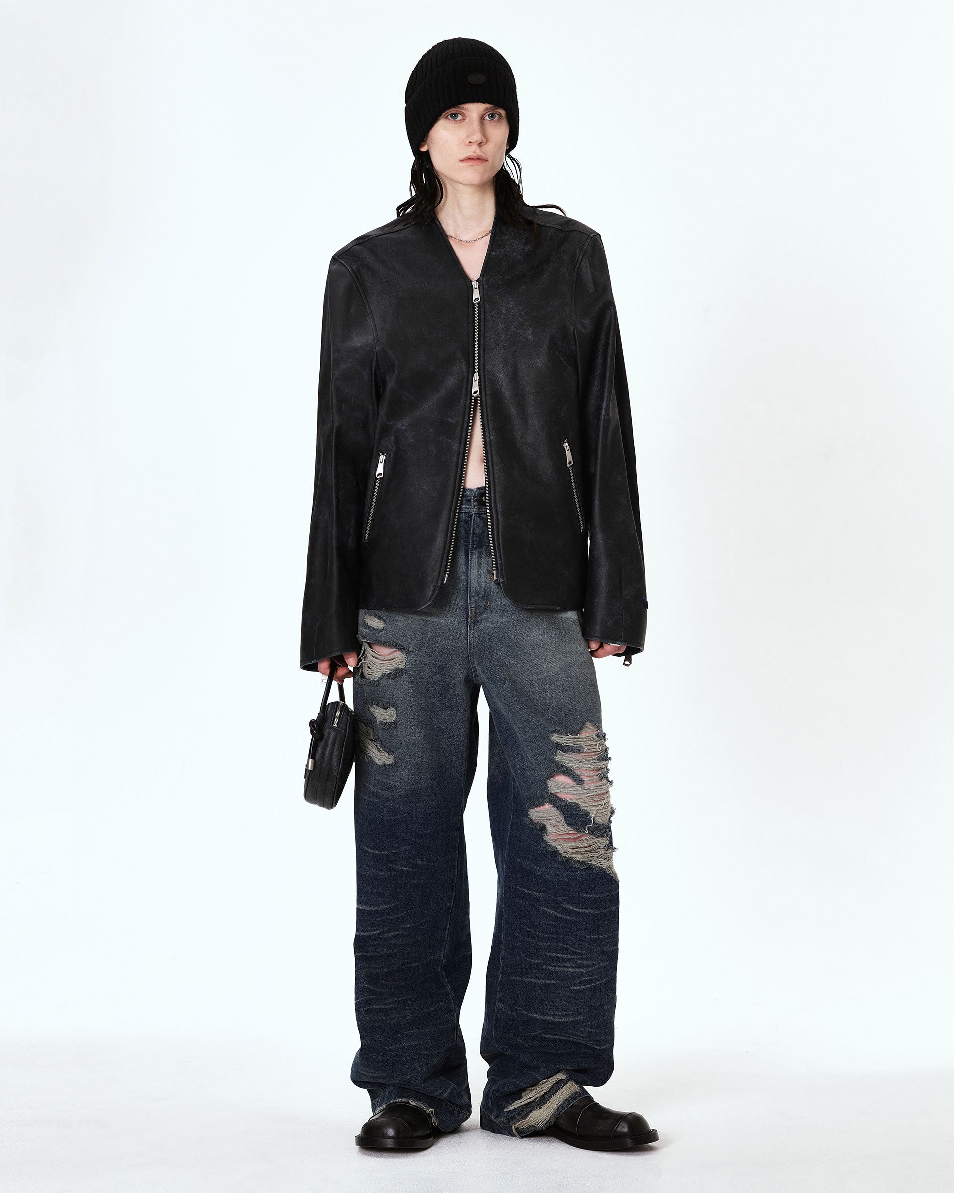 Ader Error - Litte jacket (Noir) product image 1 | TRAB K-Fashion Australia