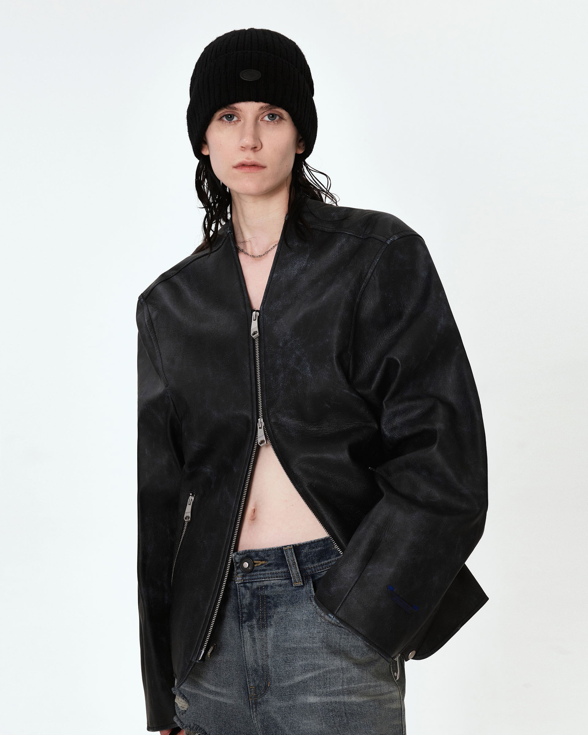 Ader Error - Litte jacket (Noir) product image 2 | TRAB K-Fashion Australia