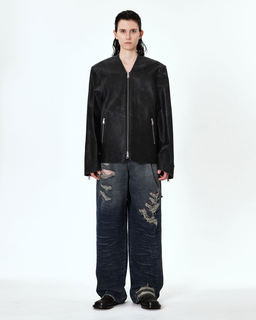 Ader Error - Litte jacket (Noir) product image 3 | TRAB K-Fashion Australia
