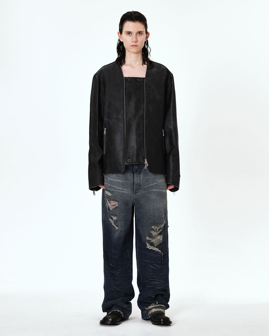 Ader Error - Litte jacket (Noir) product image 4 | TRAB K-Fashion Australia