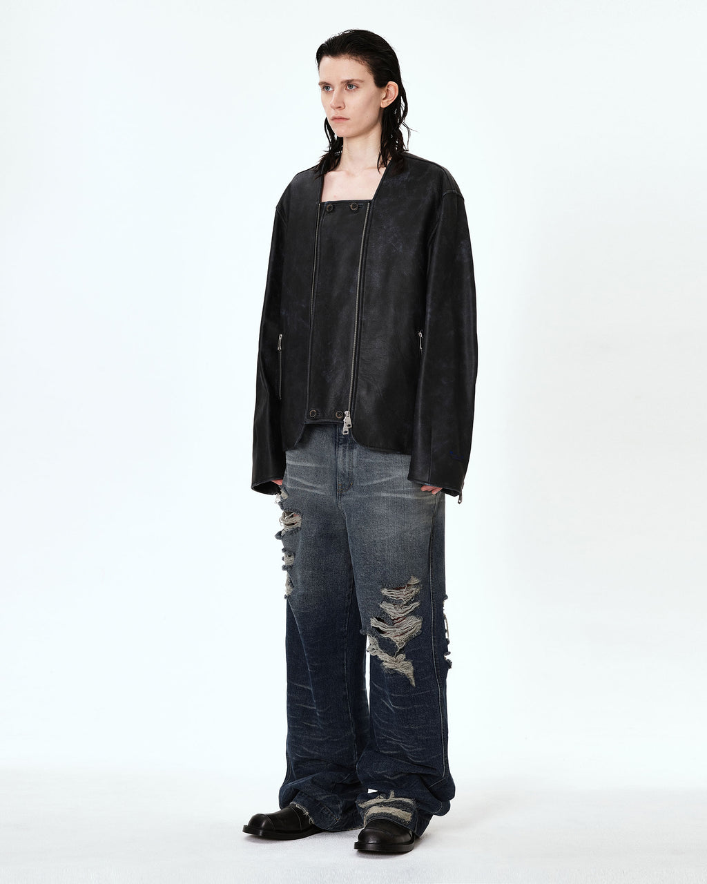 Ader Error - Litte jacket (Noir) product image 5 | TRAB K-Fashion Australia