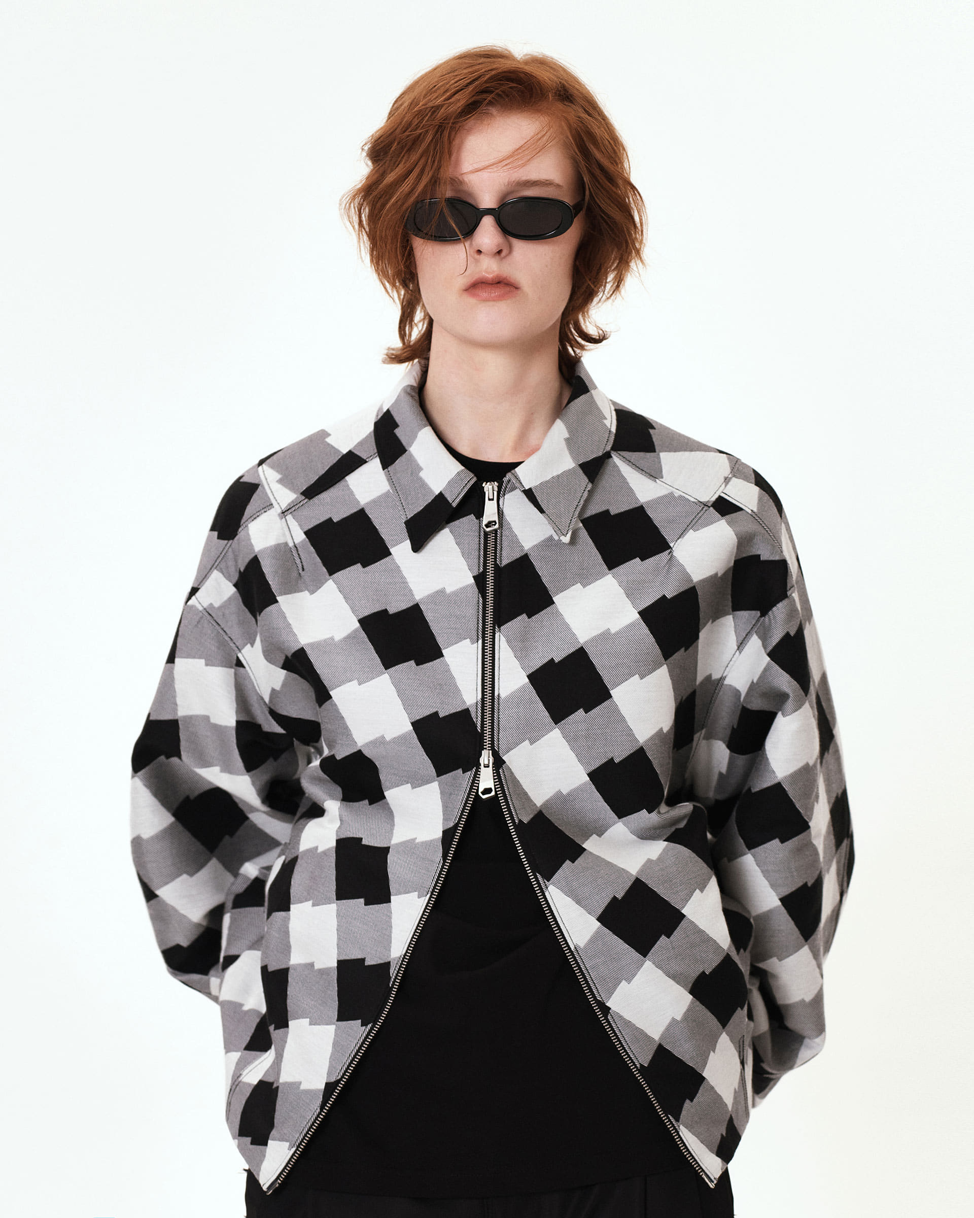 Ader Error - Tenit jacket (White) product image 2 | TRAB K-Fashion Australia