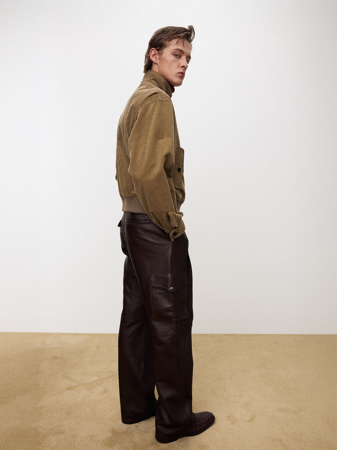 Tonywack - Italian Corduroy Harrington Jacket (Beige Khaki) product image 8 | TRAB K-Fashion Australia