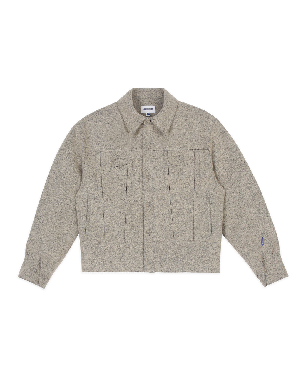 Ader Error - Banqu trucker jacket (Grey) product image 10 | TRAB K-Fashion Australia