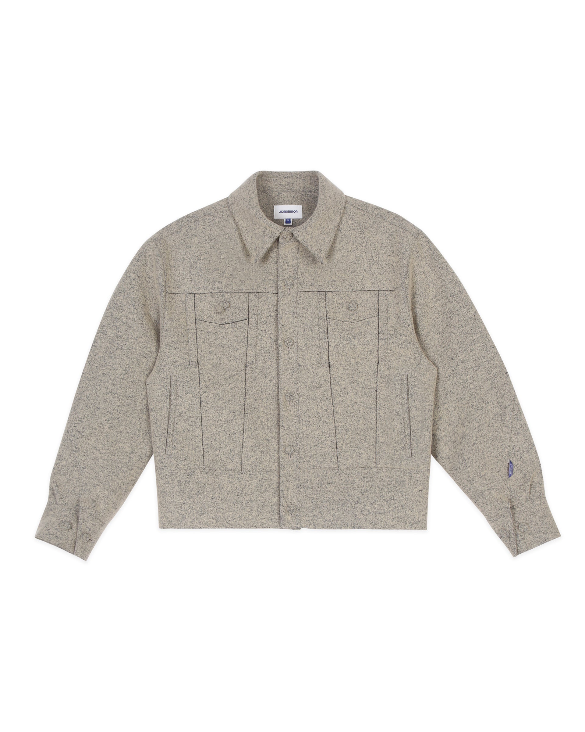 Ader Error - Banqu trucker jacket (Grey) product image 10 | TRAB K-Fashion Australia