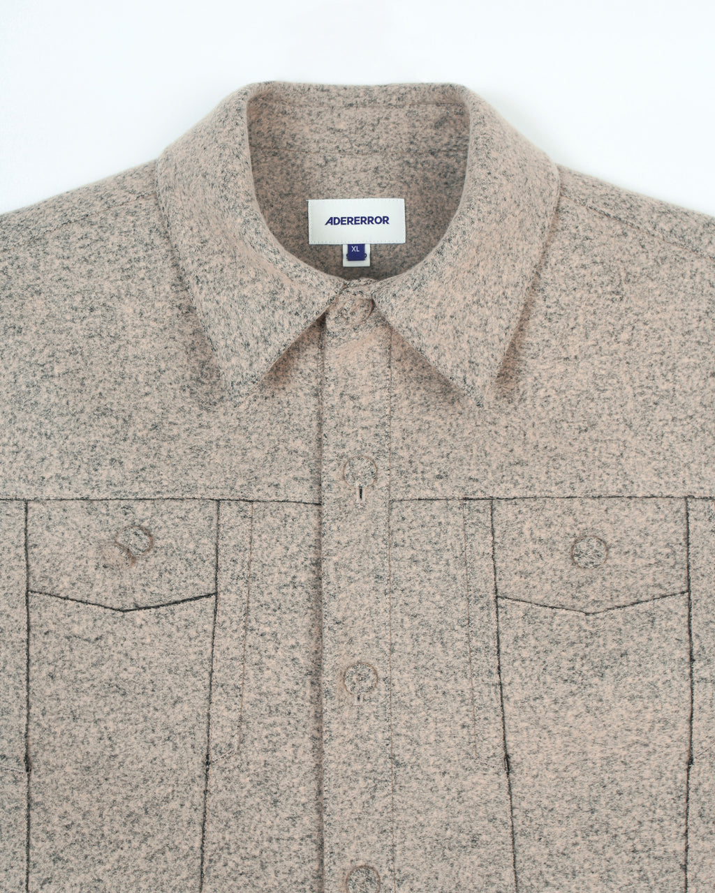 Ader Error - Banqu trucker jacket (Grey) product image 6 | TRAB K-Fashion Australia