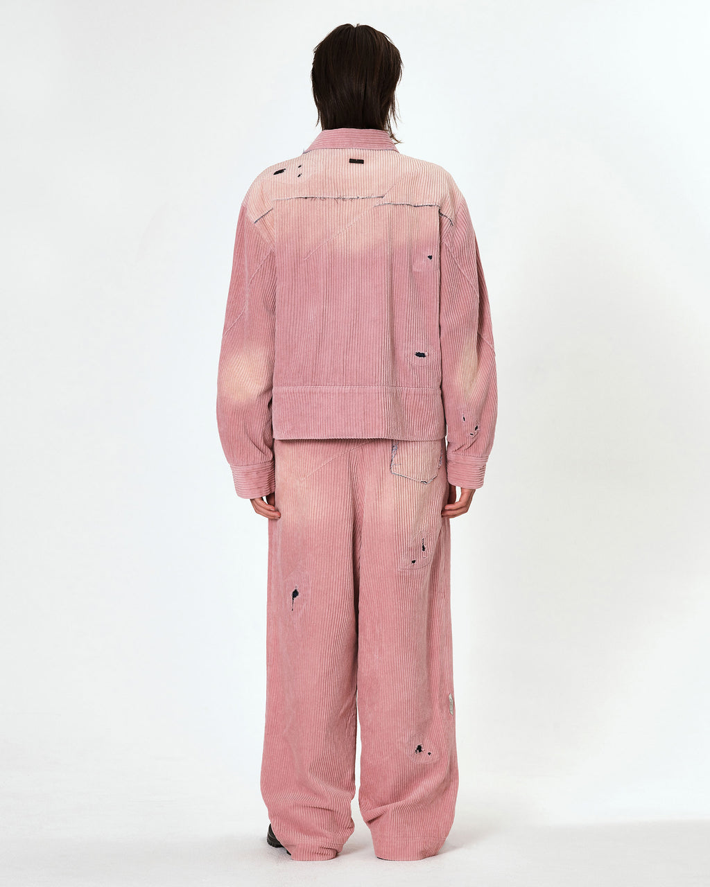 Ader Error - Carid aging trucker jacket (Pink) product image 5 | TRAB K-Fashion Australia