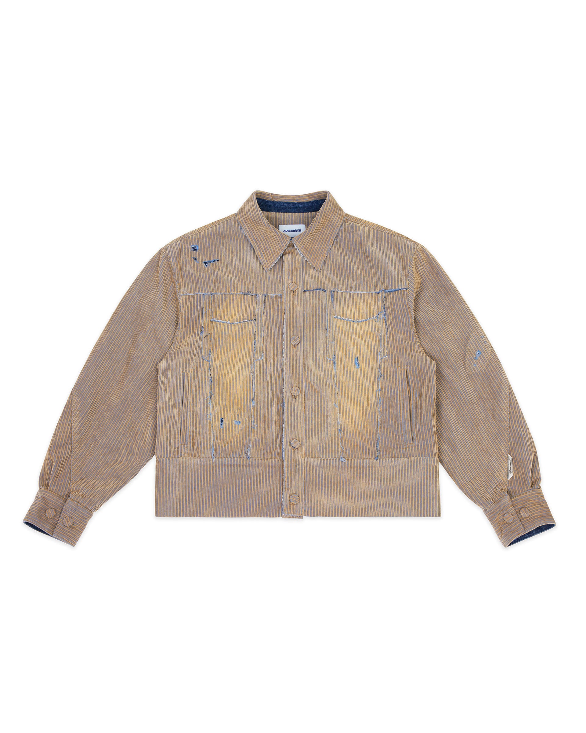 Ader Error - Carid aging trucker jacket (Beige) product image 14 | TRAB K-Fashion Australia