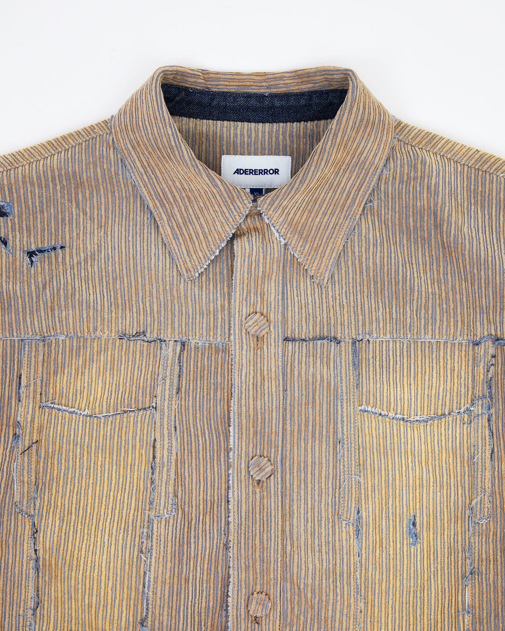 Ader Error - Carid aging trucker jacket (Beige) product image 8 | TRAB K-Fashion Australia