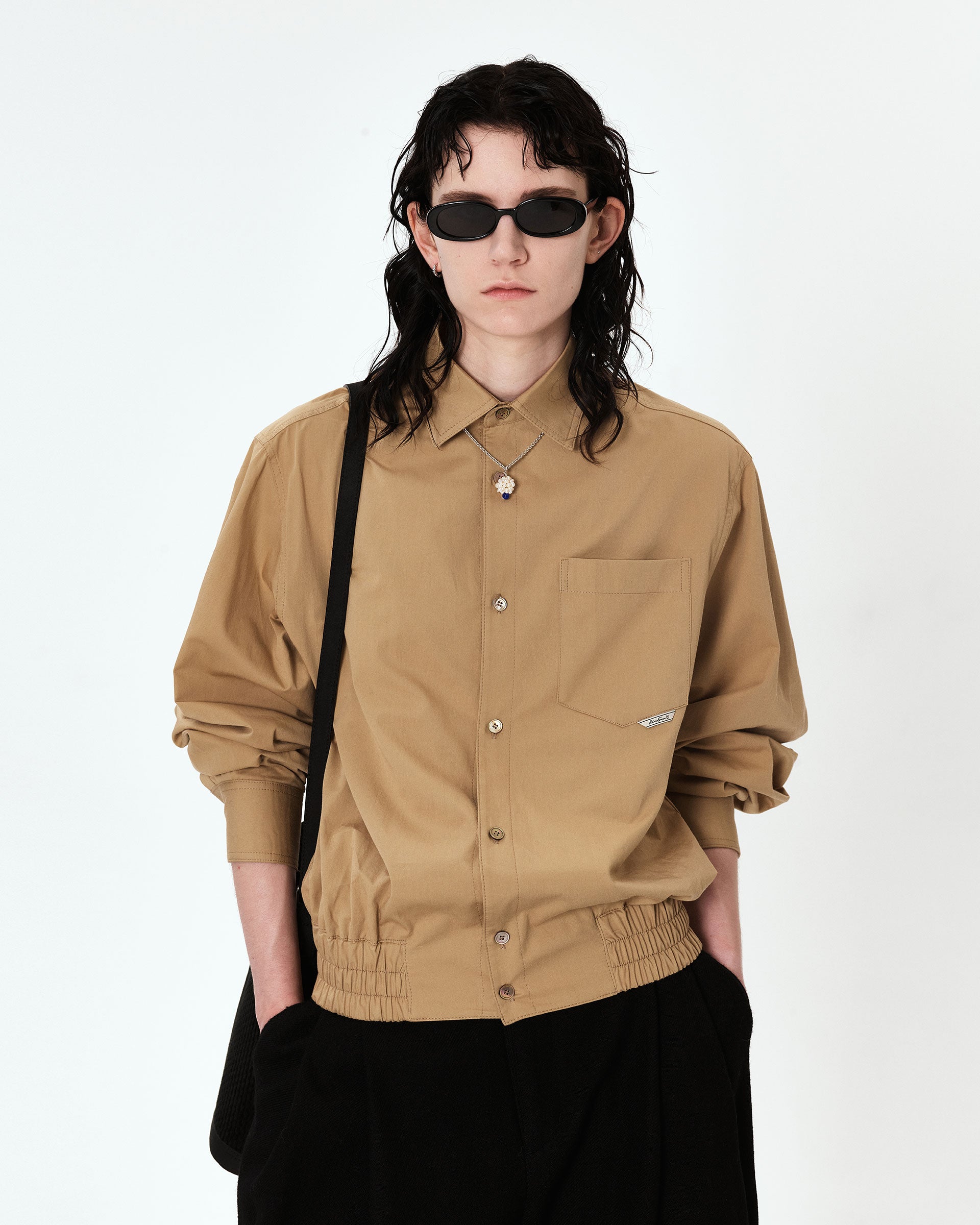 Ader Error - Tarv shirt (Brown) product image 2 | TRAB K-Fashion Australia