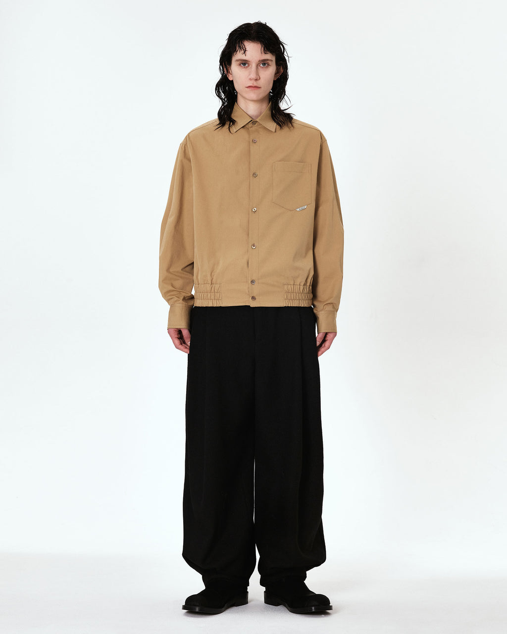Ader Error - Tarv shirt (Brown) product image 3 | TRAB K-Fashion Australia