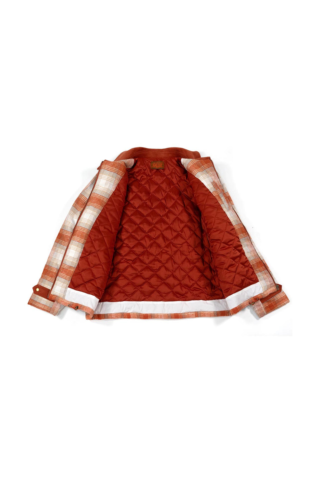 Ioedle - Check Quilt Padding (Orange) product image 3 | TRAB K-Fashion Australia
