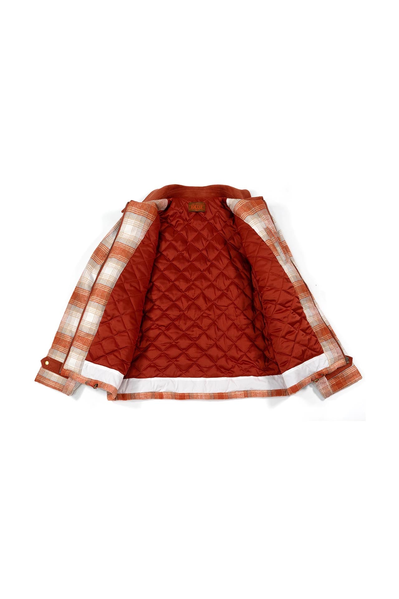 Ioedle - Check Quilt Padding (Orange) product image 3 | TRAB K-Fashion Australia