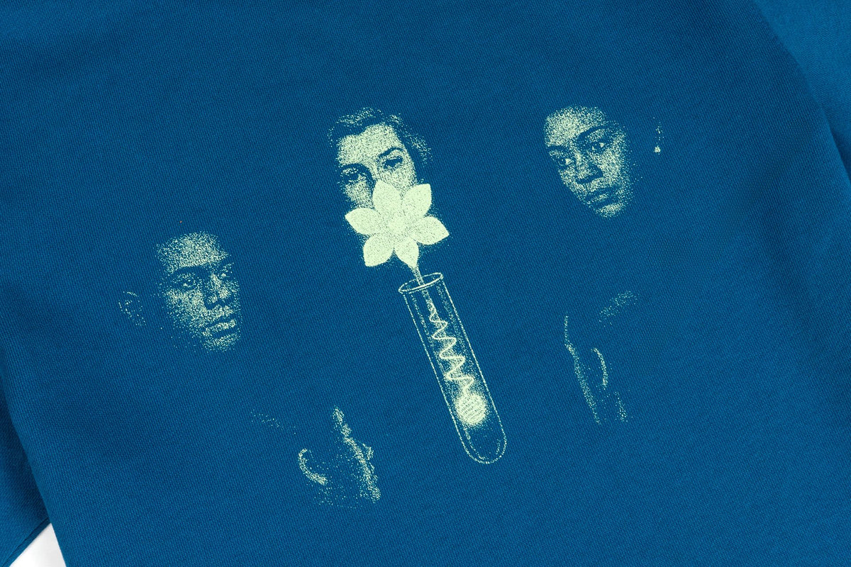 Ioedle - Test Tube And Humanity Orbit T-Shirt (Blue) product image 5 | TRAB K-Fashion Australia
