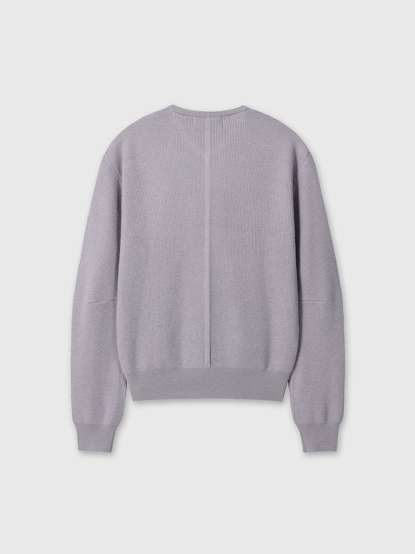 Tonywack - Super Fine Wool Commando V-Neck Knit (Slate Grey) product image 10 | TRAB K-Fashion Australia