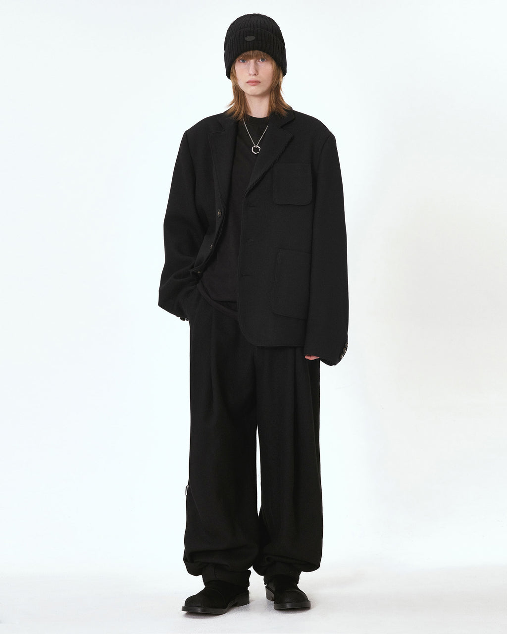 Ader Error - Letta blazer (Noir) product image 1 | TRAB K-Fashion Australia