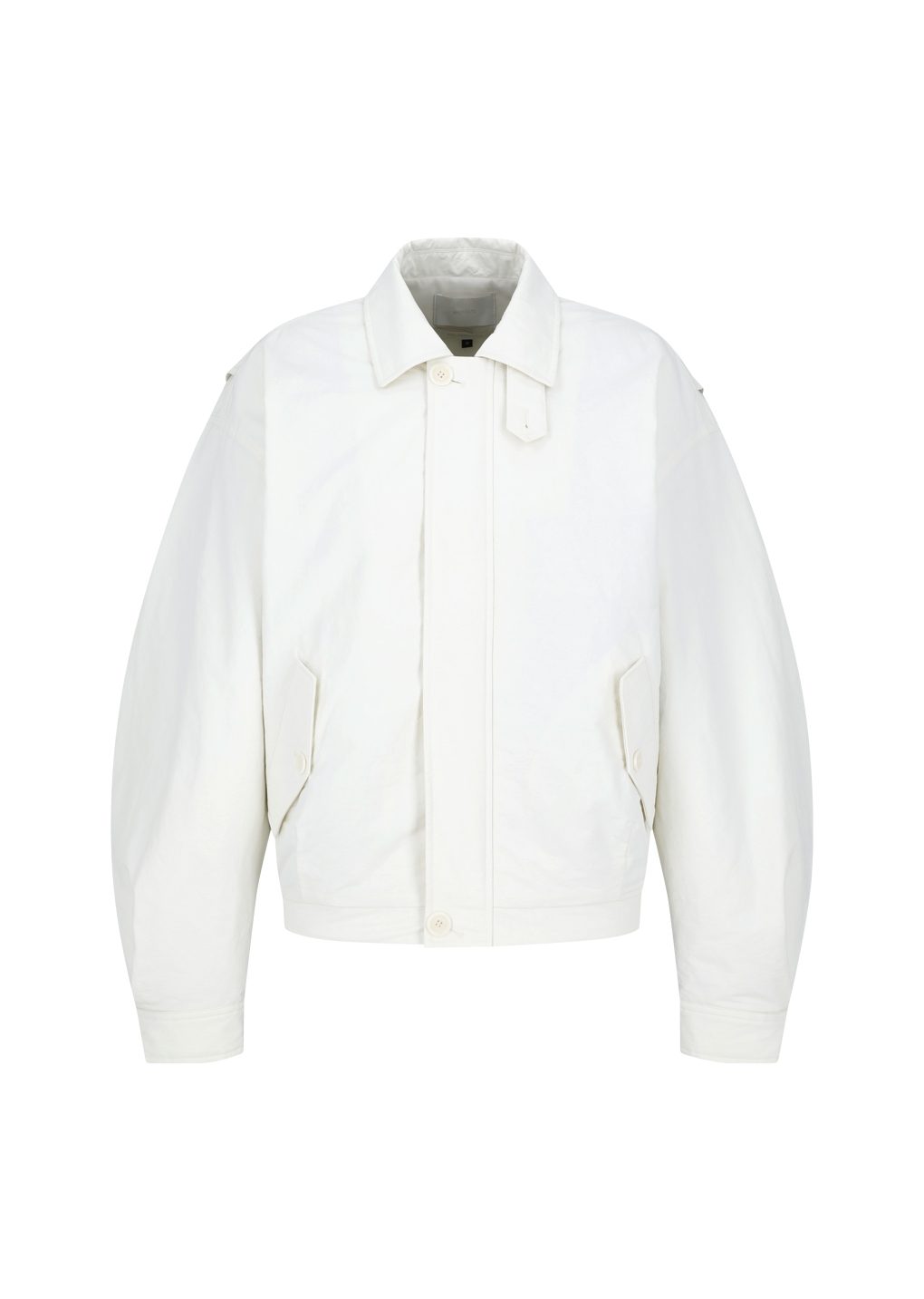 Amomento - Padded cotton nylon jumper (Ecru) product image 5 | TRAB K-Fashion Australia