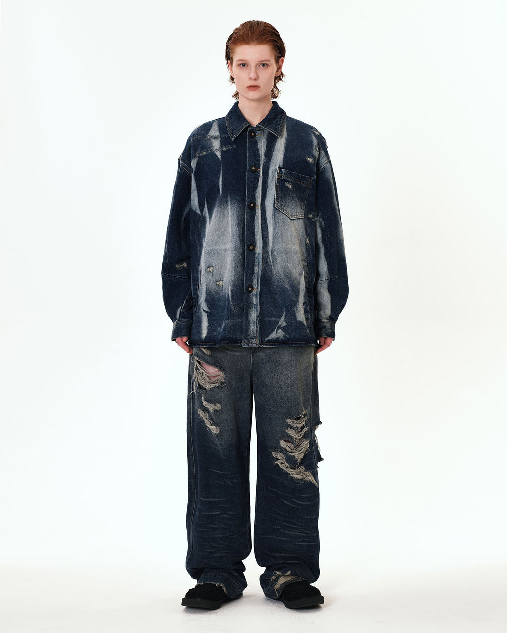 Ader Error - Rueta jacket (Blue) product image 3 | TRAB K-Fashion Australia