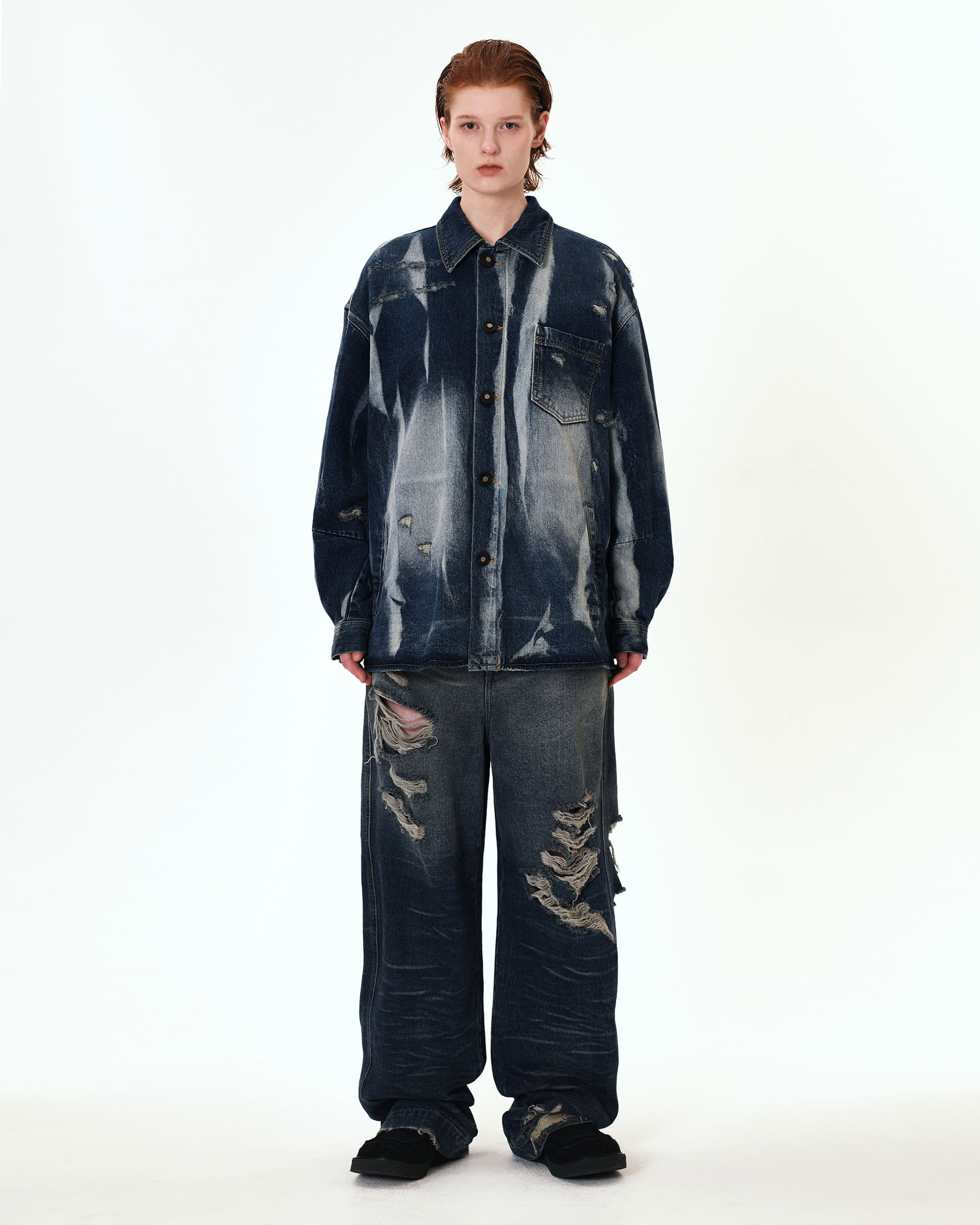Ader Error - Rueta jacket (Blue) product image 3 | TRAB K-Fashion Australia