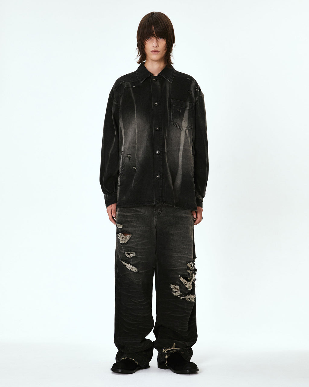 Ader Error - Rueta jacket (Noir) product image 3 | TRAB K-Fashion Australia