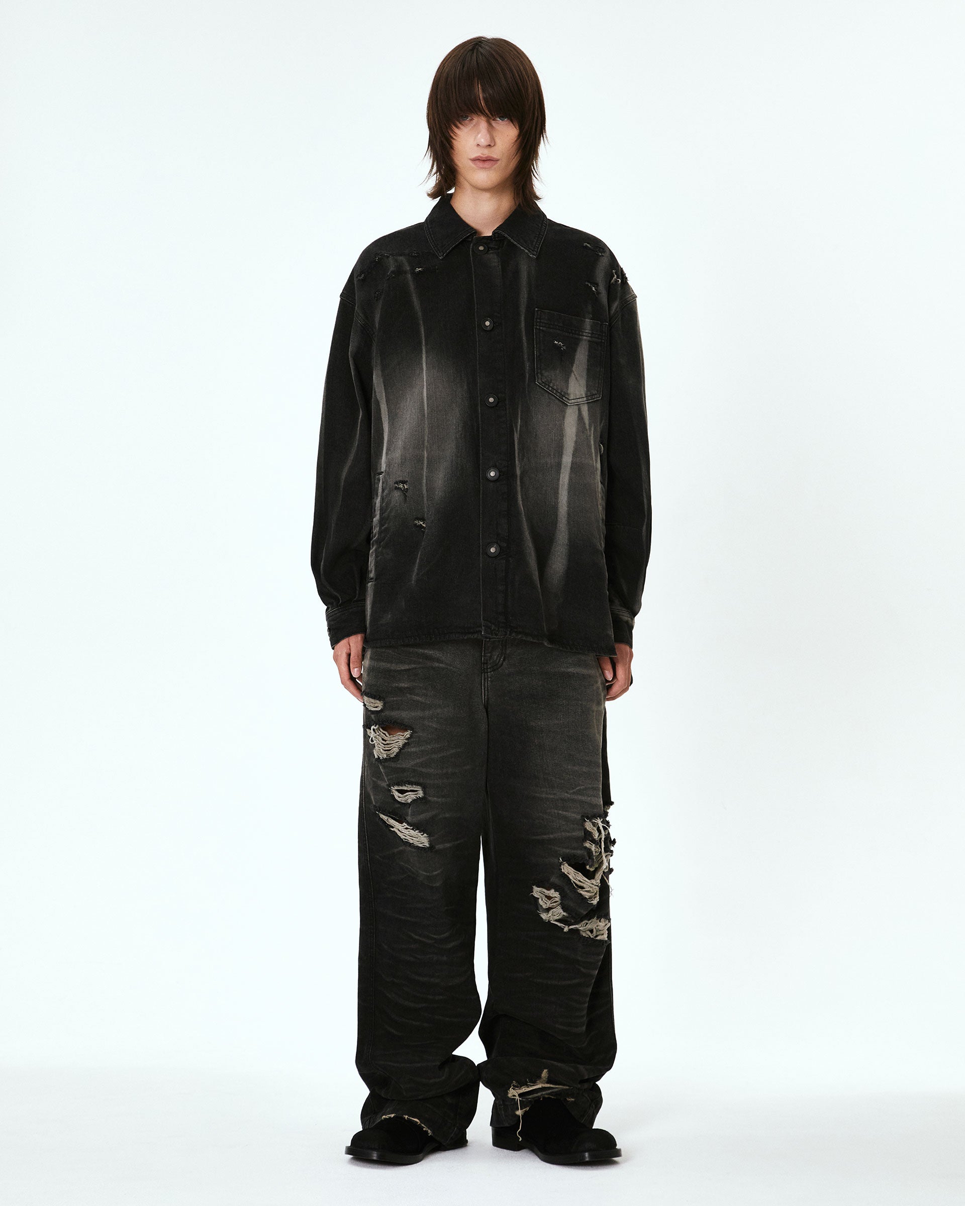 Ader Error - Rueta jacket (Noir) product image 3 | TRAB K-Fashion Australia