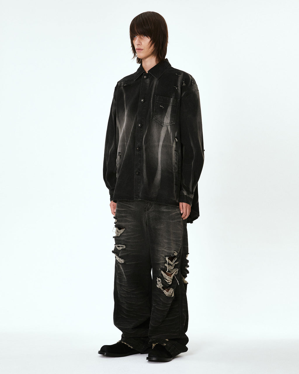 Ader Error - Rueta jacket (Noir) product image 4 | TRAB K-Fashion Australia