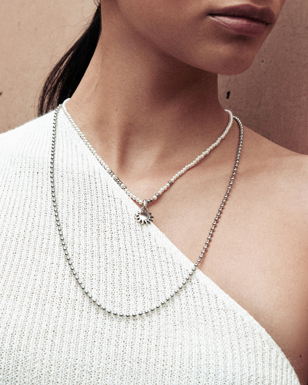 Numbering - Ball Chain Necklace #5885 product image 1 | TRAB K-Fashion Australia