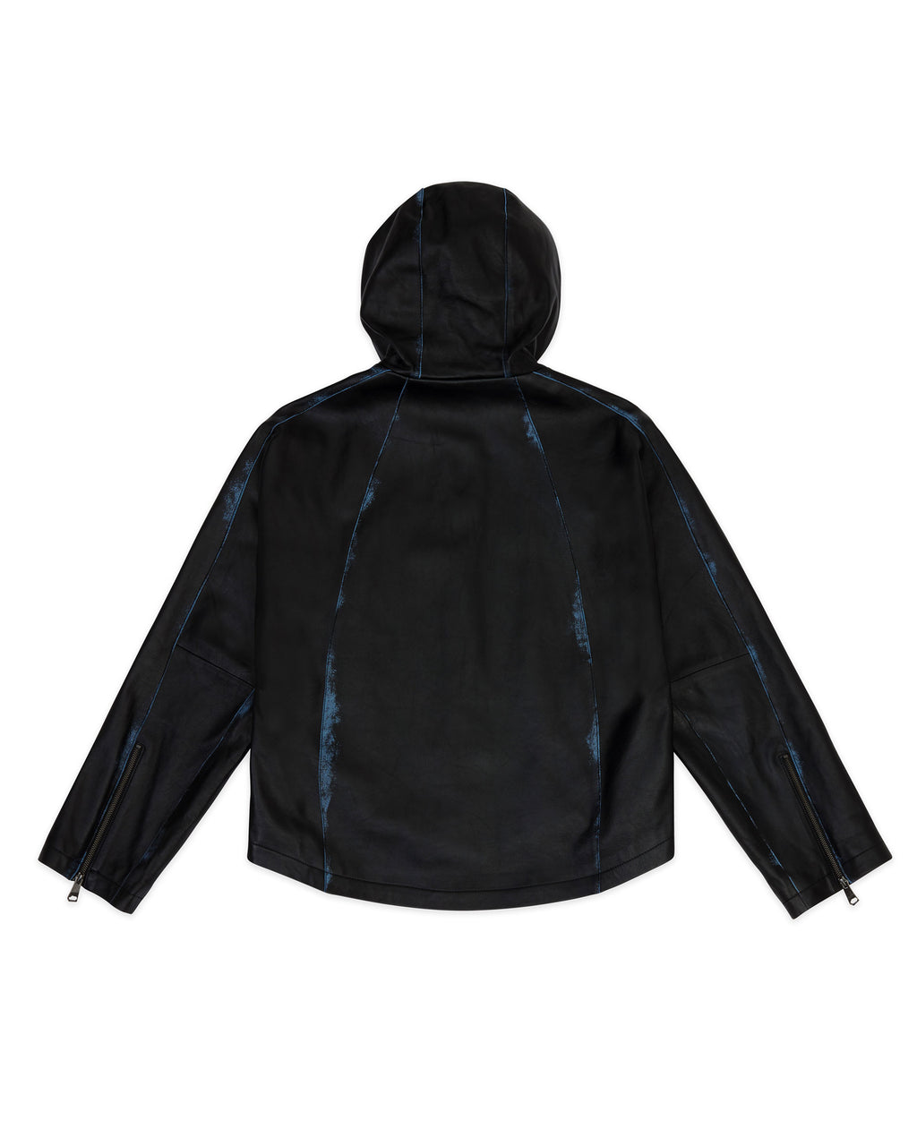 Ader Error - Burnid leather jacket (Noir) product image 13 | TRAB K-Fashion Australia