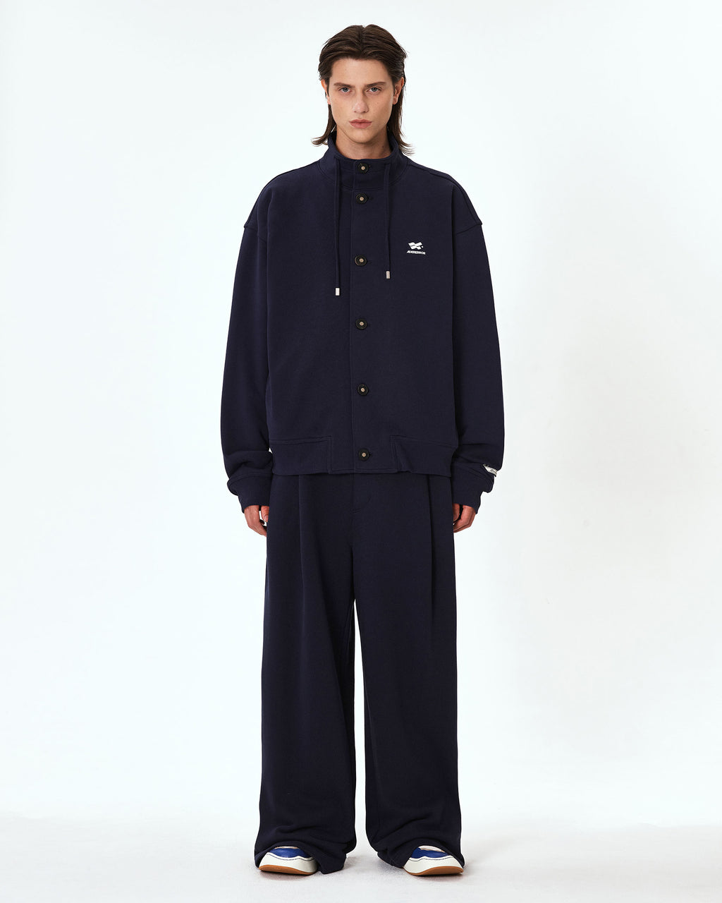 Ader Error - Tatom logo jumper (Navy) product image 4 | TRAB K-Fashion Australia