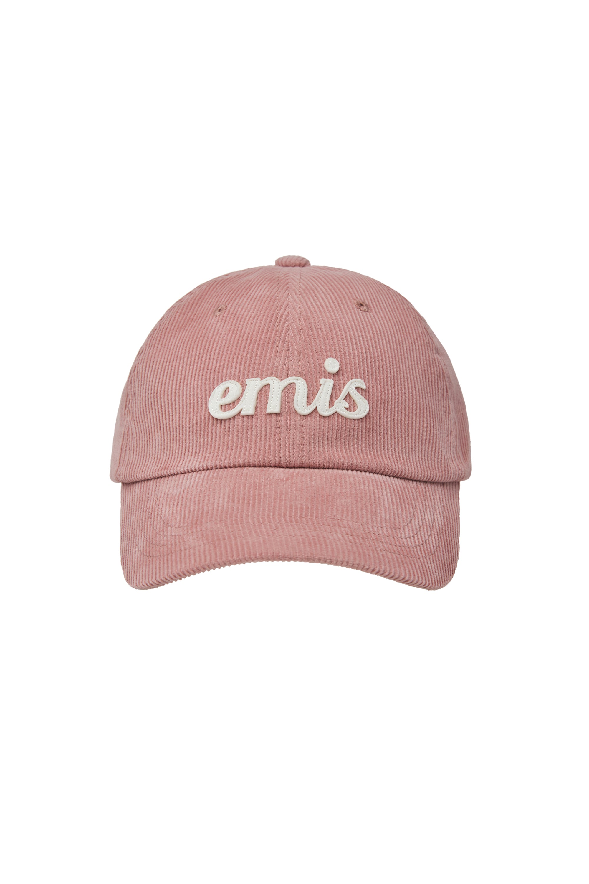 Emis - Applique Corduroy Ball Cap (Pink) product image 1 | TRAB K-Fashion Australia