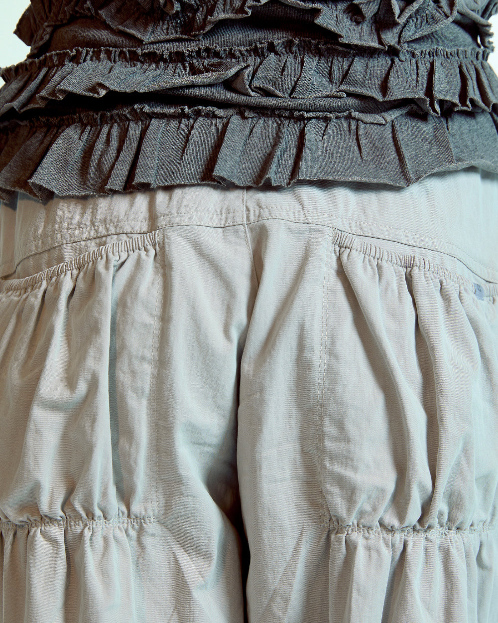 Coyseio - Shirring Tobi Pants (Ash Pink) product image 6 | TRAB K-Fashion Australia