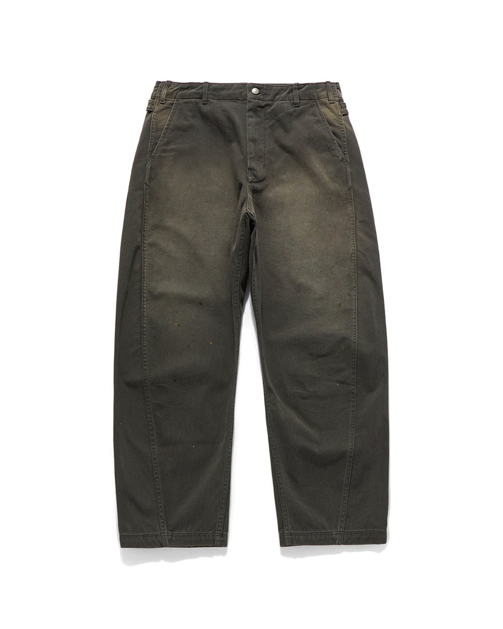 Eastlogue - Cinch Back Curved Pants (Vintage Charcoal) product image 1 | TRAB K-Fashion Australia