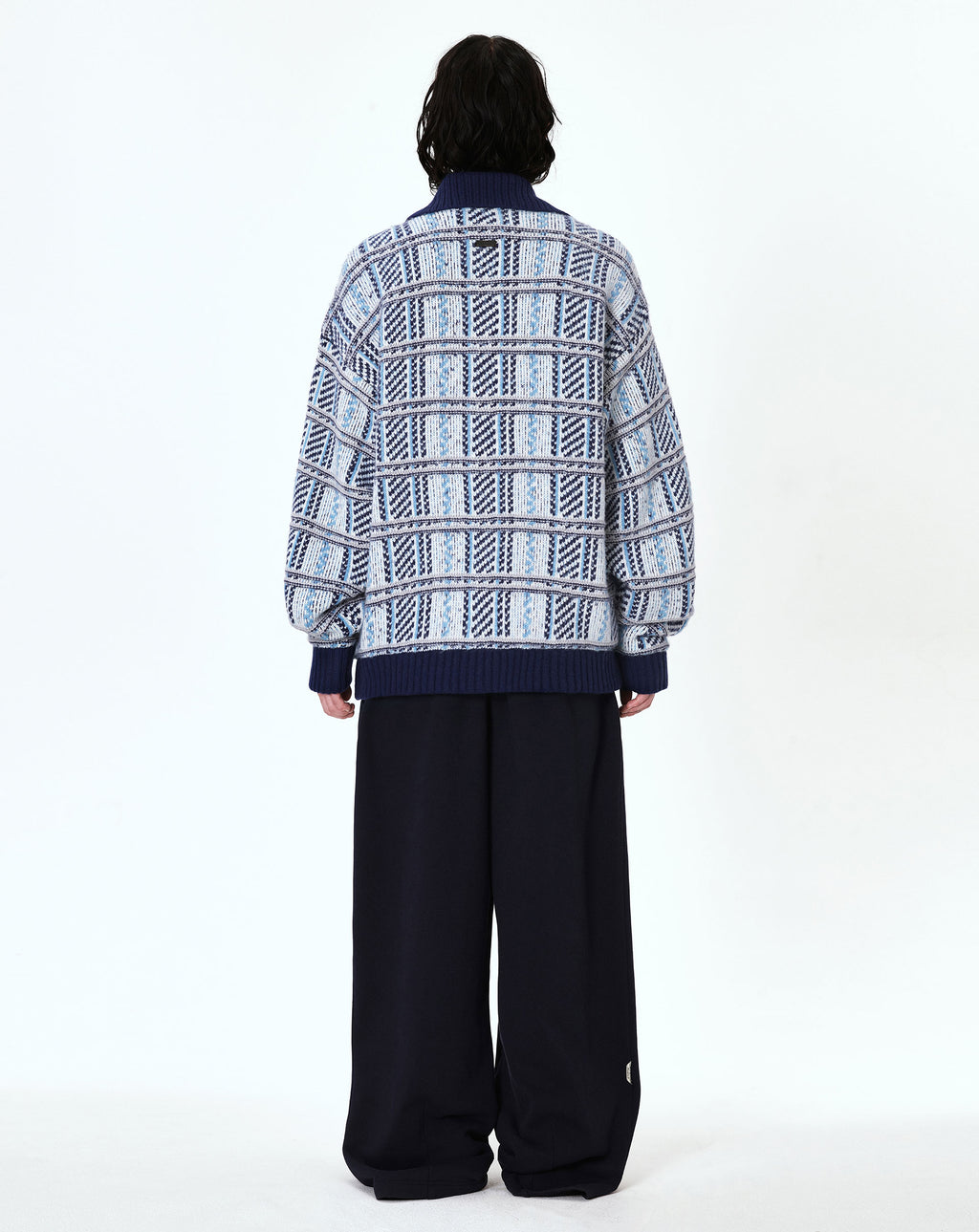 Ader Error - Lota cardigan (Sky blue) product image 5 | TRAB K-Fashion Australia